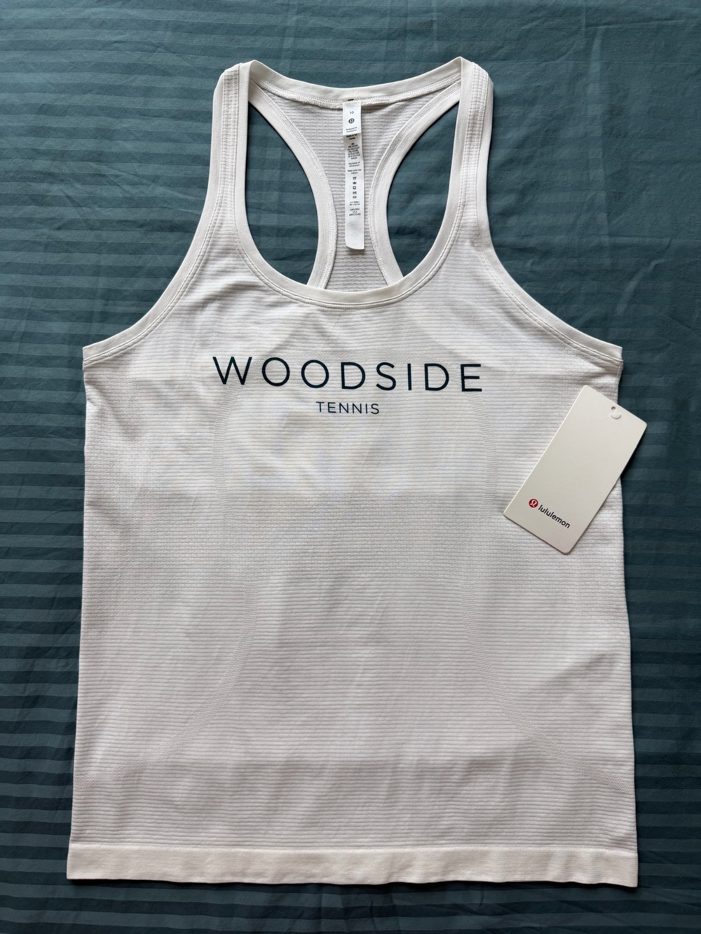 Lululemon Swiftly Tech Racerback Tank 2.0 Woodside Tennis Size 10 NWT